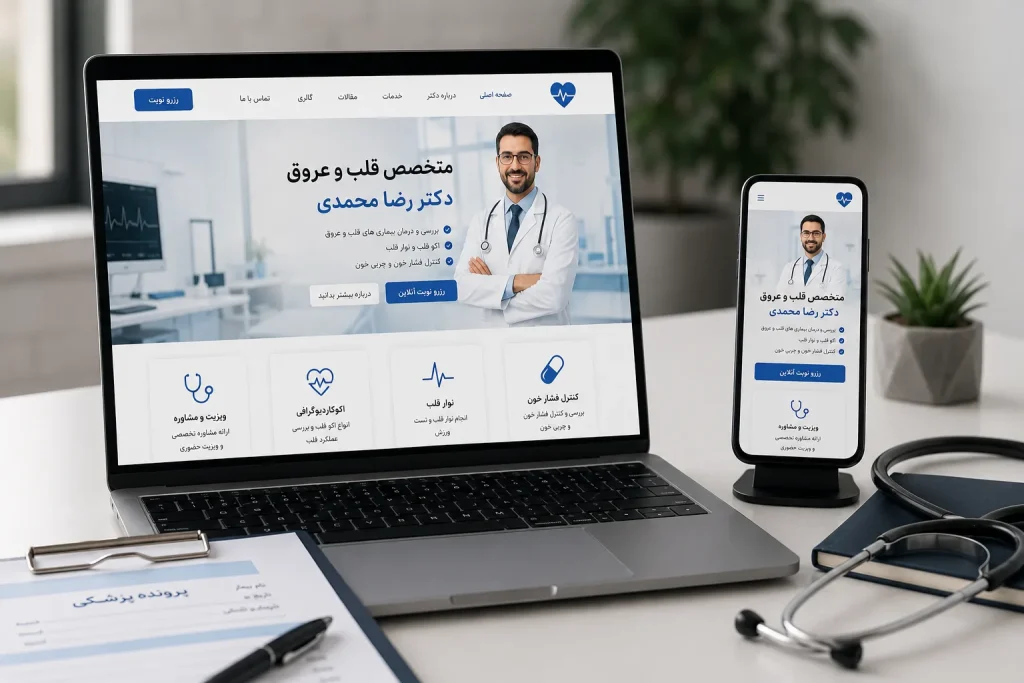چرا طراحی سایت و سئو در تبریز برای پزشکان و متخصصان حیاتی است؟