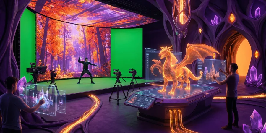 استودیوی تولید مجازی